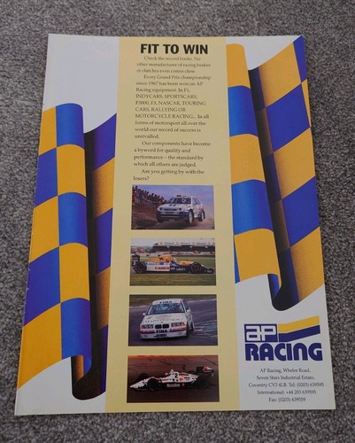Poster racing btcc bmw - ap,